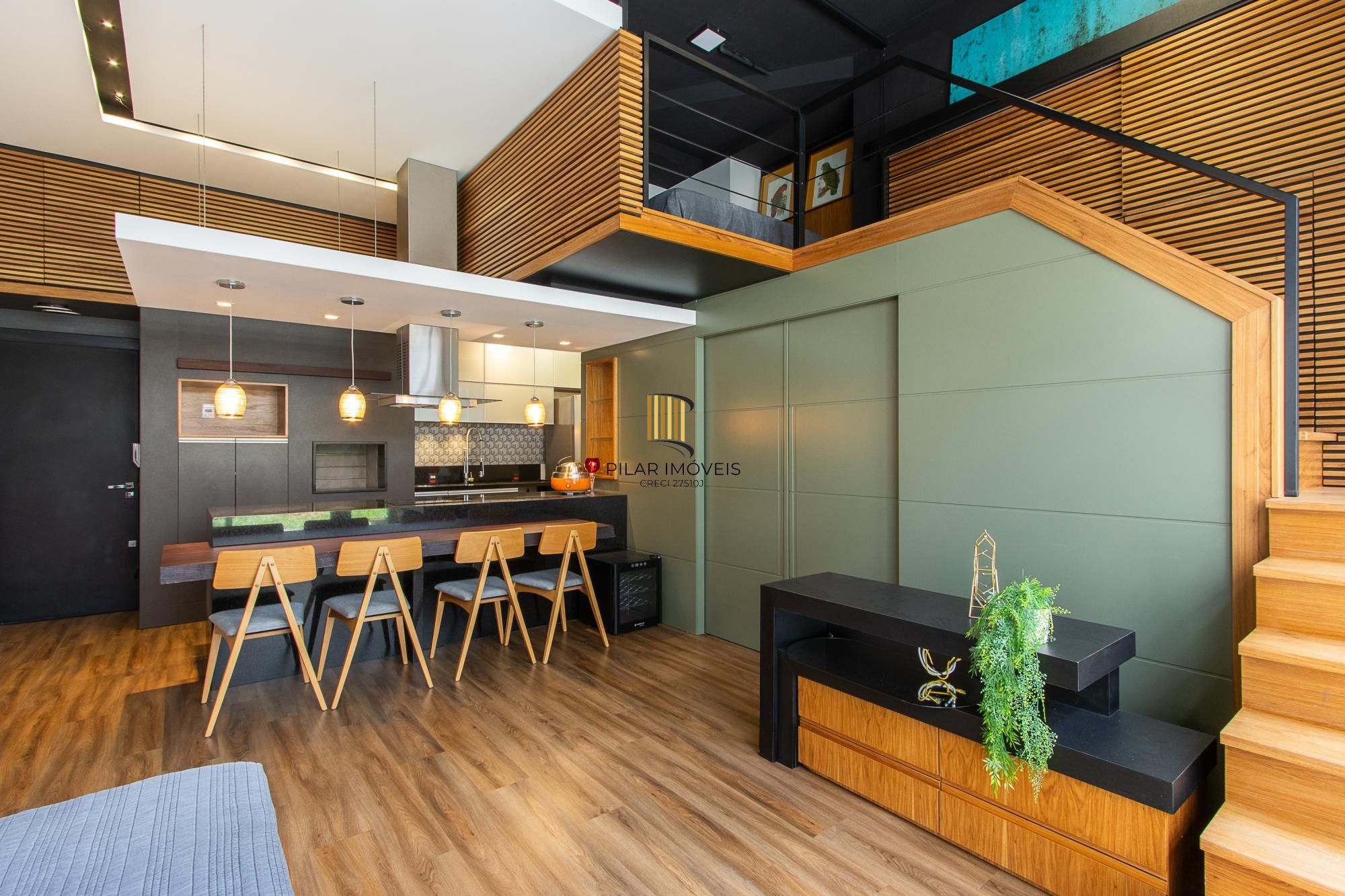 Apartamento Garden/Loft, 1 quarto, 1 vaga - Bairro Cidade Baixa