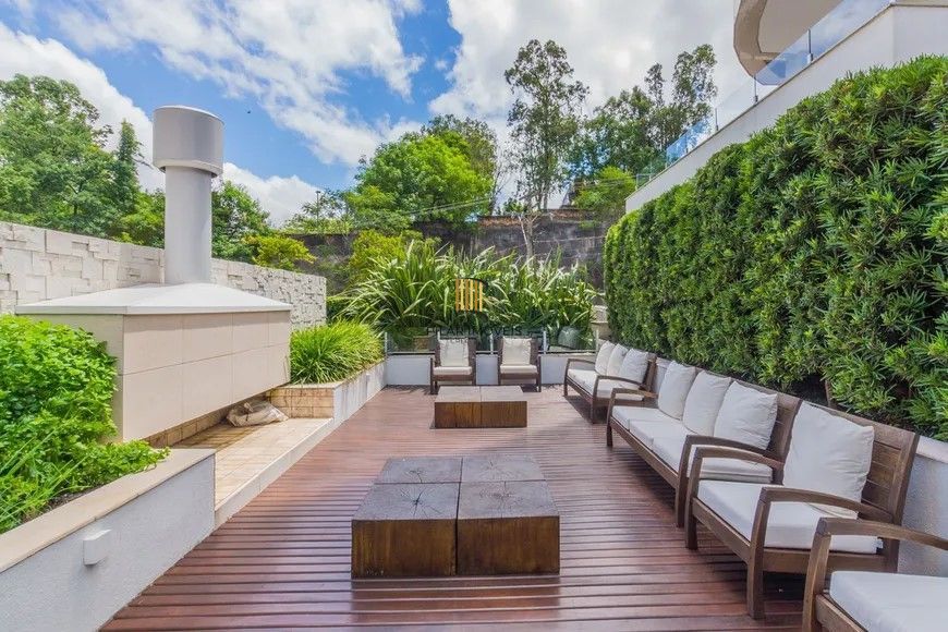 Apartamento com 202m², 3 suítes, lareira, churrasqueira, 3 vagas, infraestrutura completa, no Bela Vista. - Pilar Imóveis