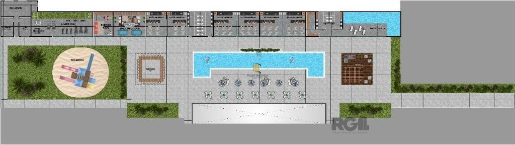 Apartamento 3 dormitórios no bairro Atlântida