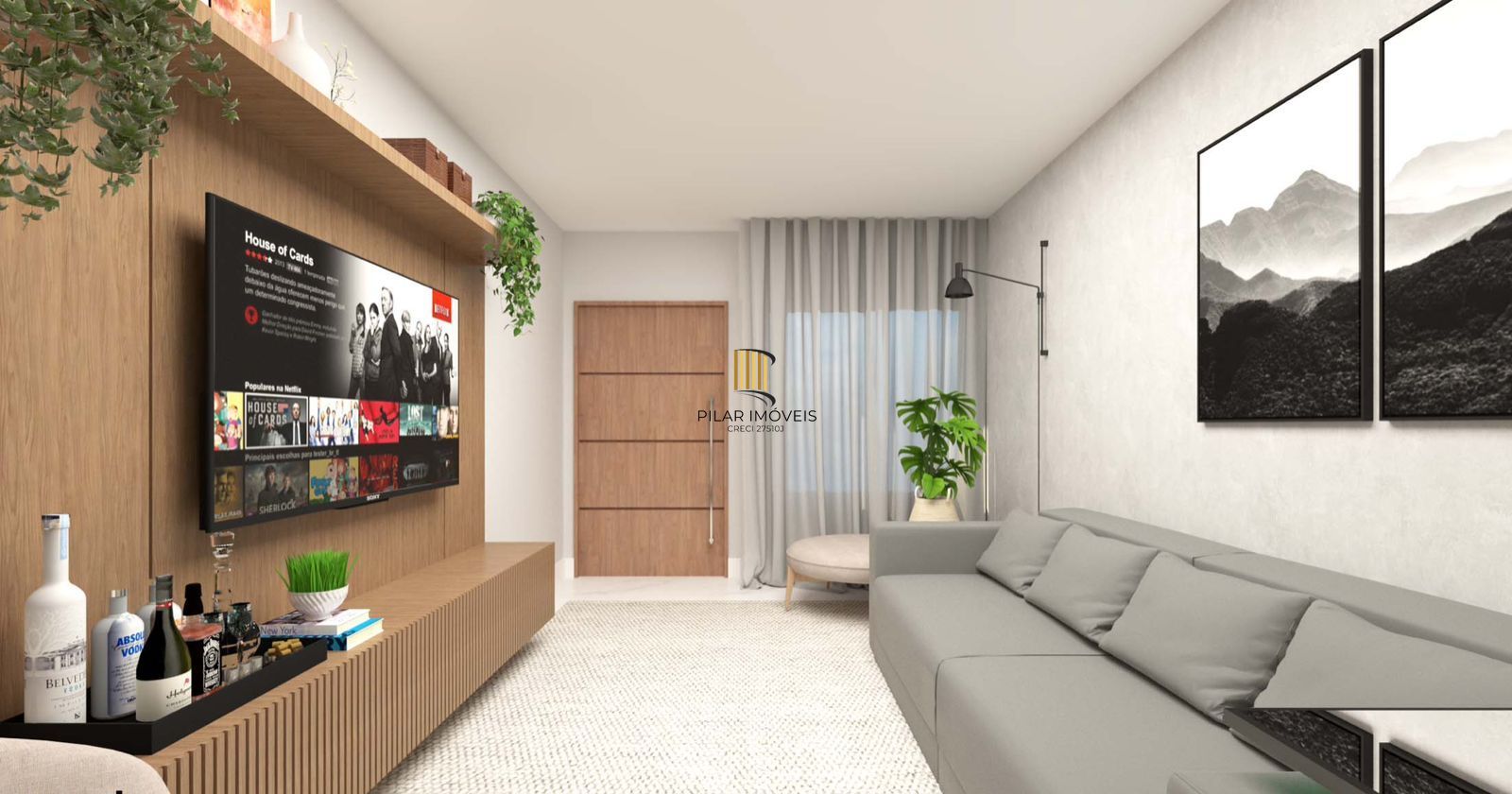 Casa para Venda - 100m², 2 dormitórios, sendo 2 suites, 1 vaga - Lagos De Nova Ipanema