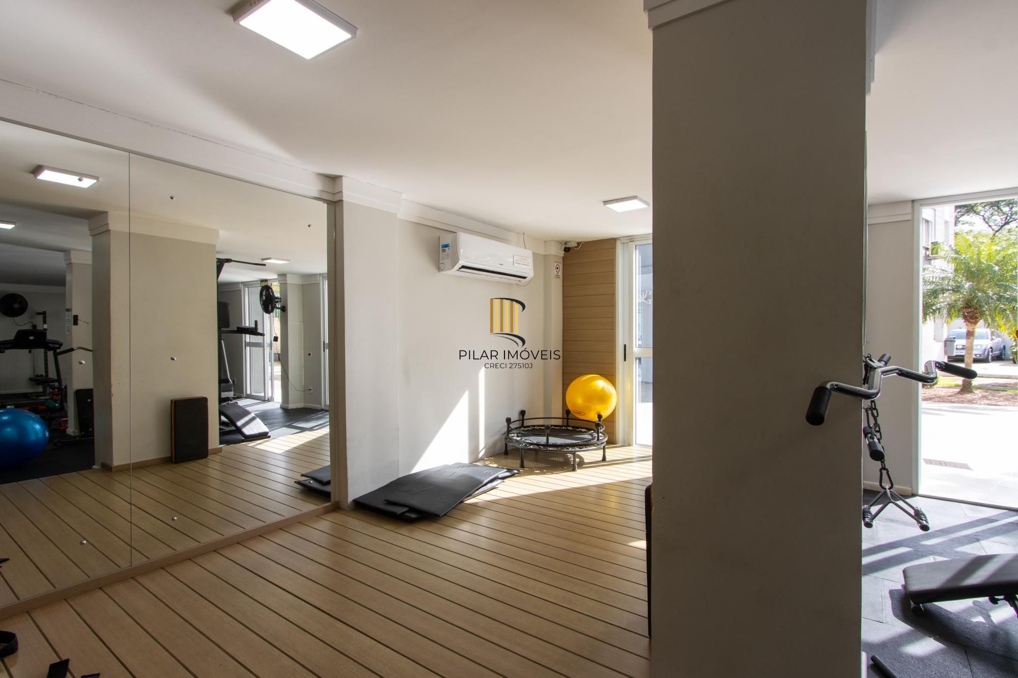 Apartamento no Bairro Cristal de 3 dormitórios,1 Suíte, Semi mobiliado com 1 vaga escriturada