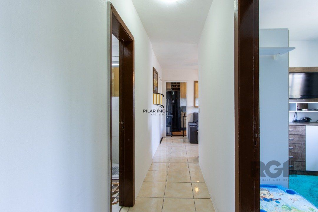O apartamento com 46,68 m² de área privativa