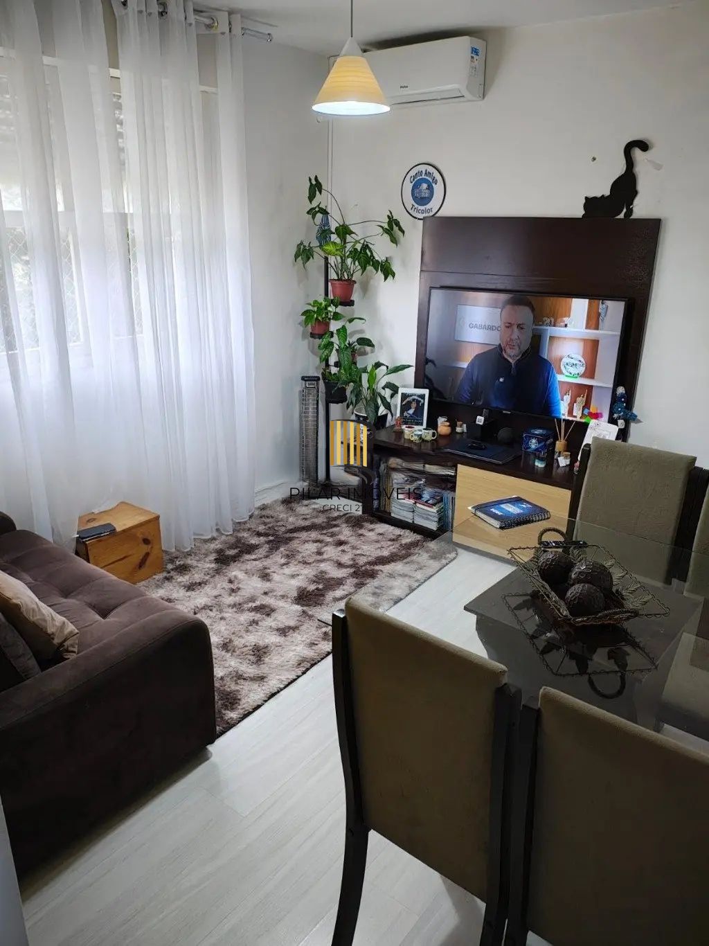 Apartamento com 1 dormitório no condomínio Pereira Neto