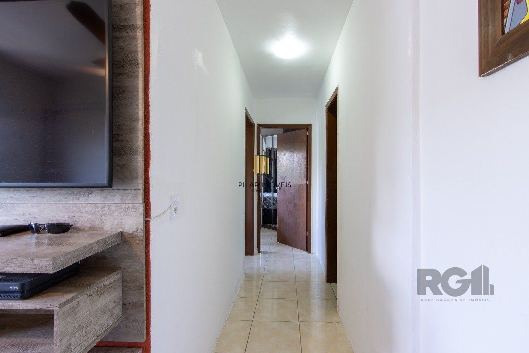 O apartamento com 46,68 m² de área privativa