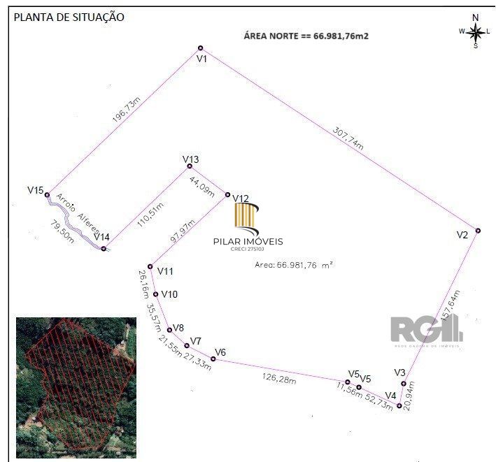 Area 6,69ha | Bairro Belem Velho - Pilar Imóveis