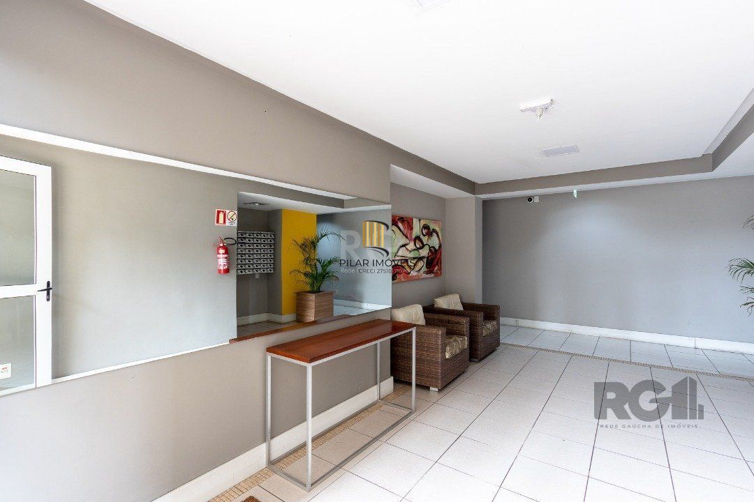 Apartamento de 50,85m2, 2 dormitórios, 1 banheiro e 1 vaga escriturada.