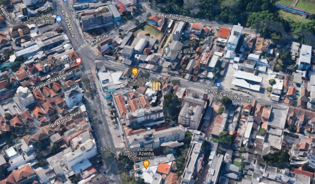 Pavilhão no bairro Medianeira