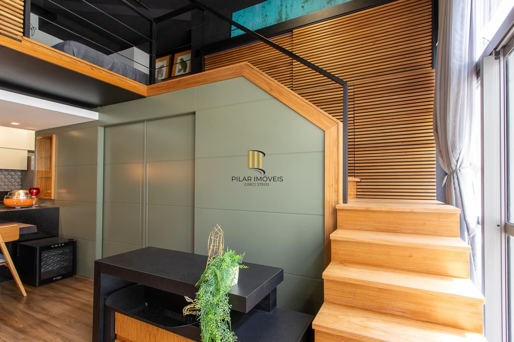 Apartamento Garden/Loft, 1 quarto, 1 vaga - Bairro Cidade Baixa