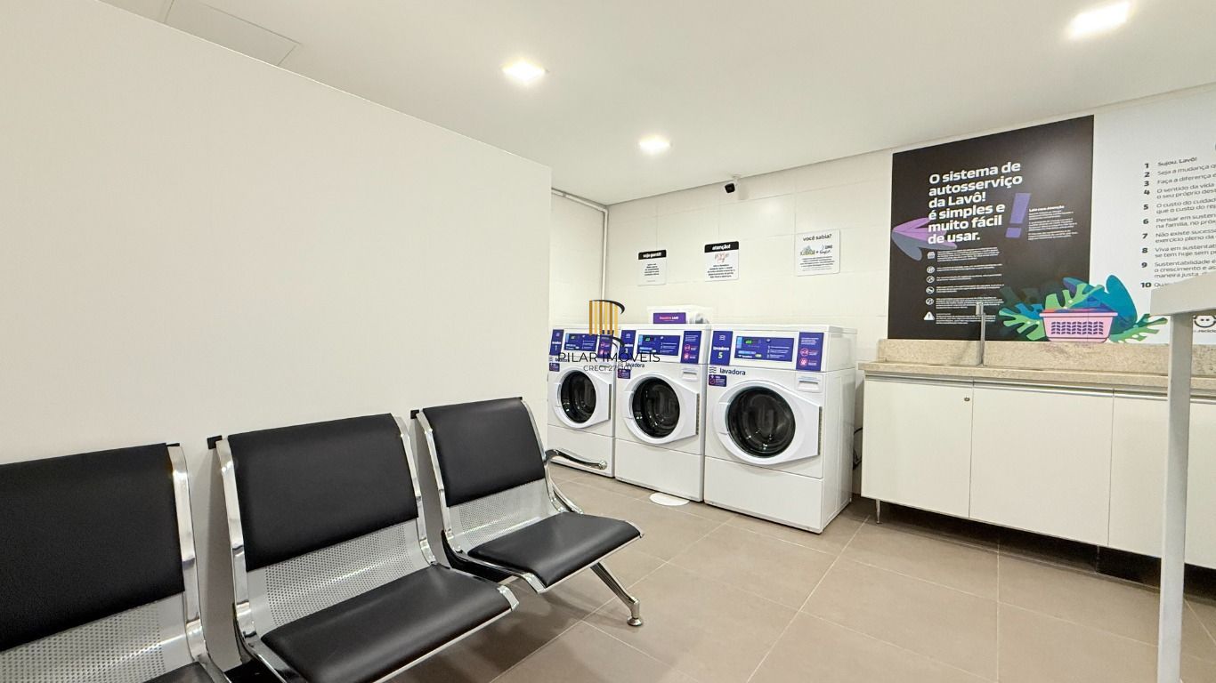 Apartamento 1 dormitório com vaga coberta à venda no bairro Praia de Belas