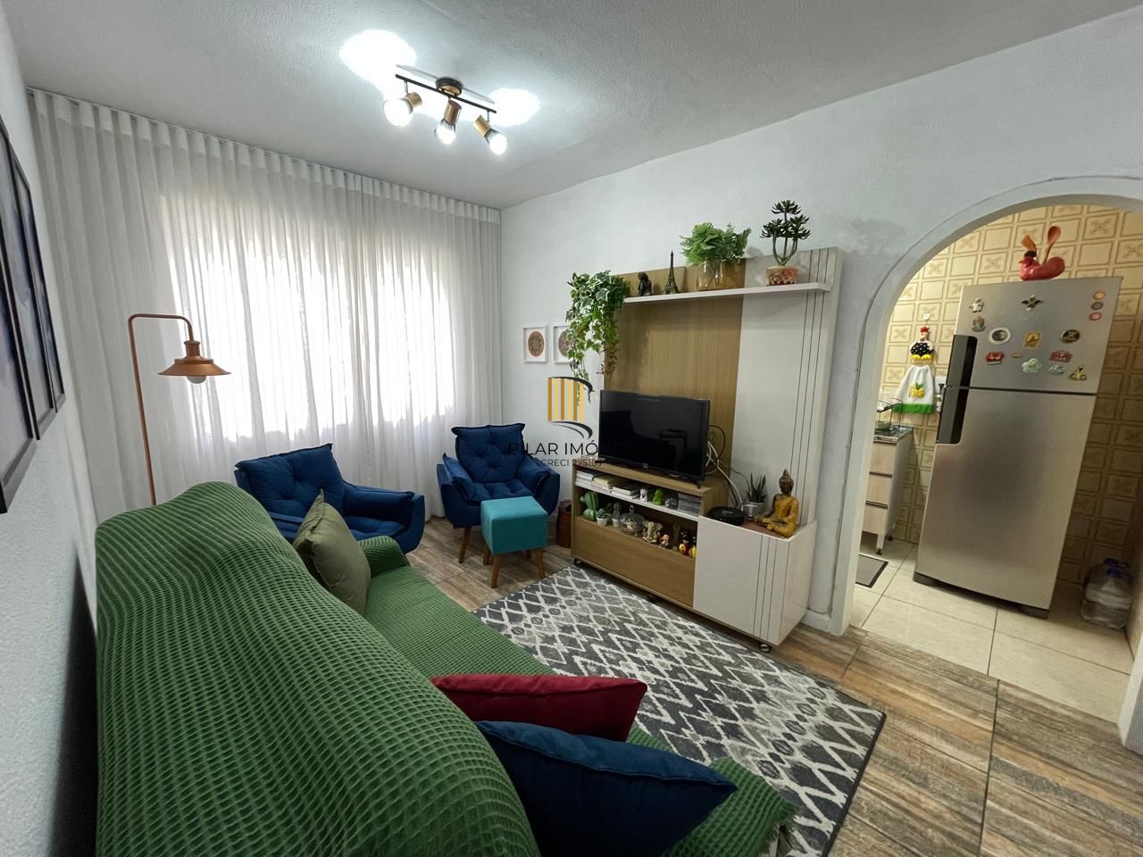 Apartamento 01 dormitório bairro Triteza com 47,06m² privativos.