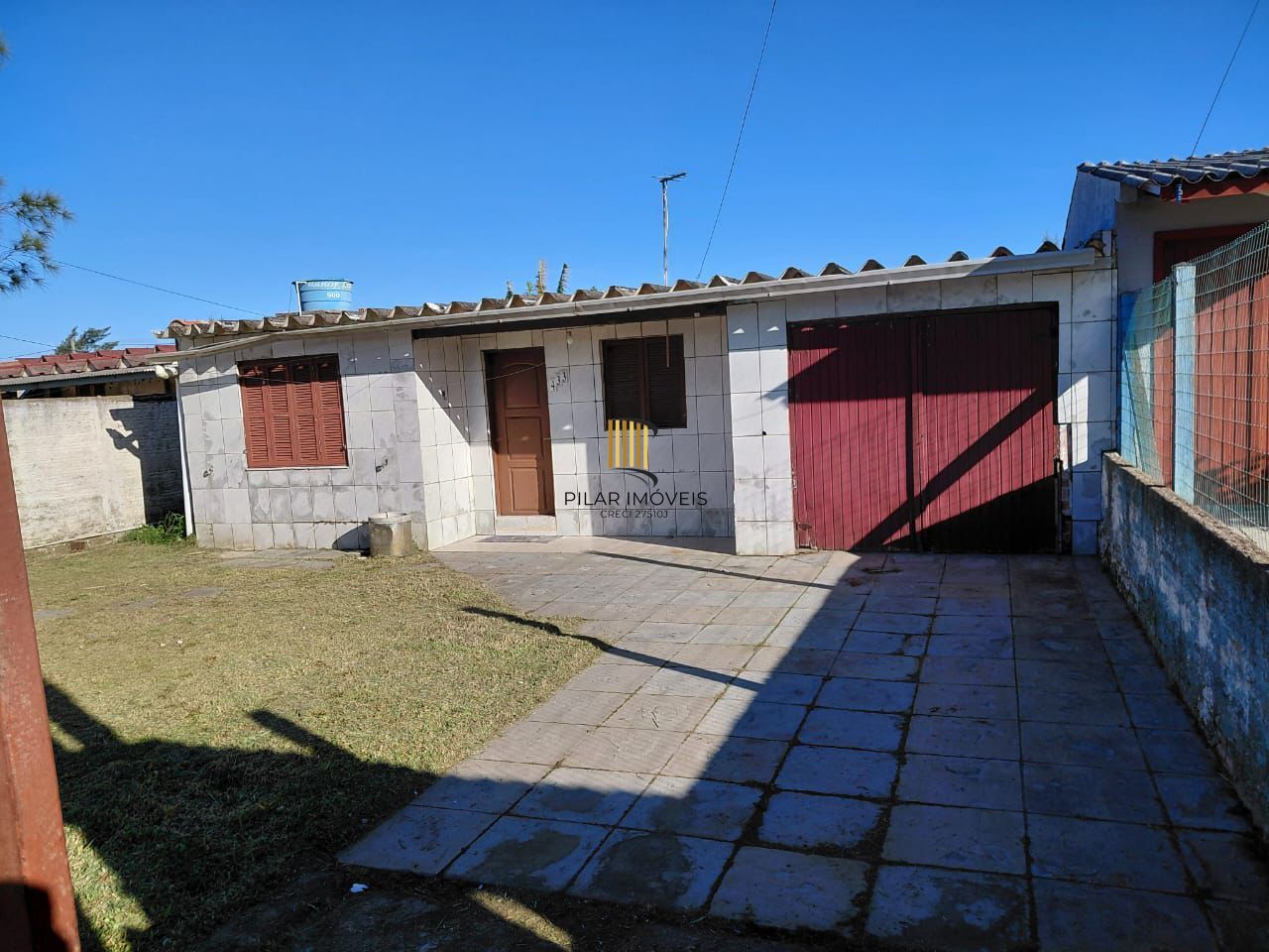 Casa Simples aconchegante 2 dormir e belo Pátio