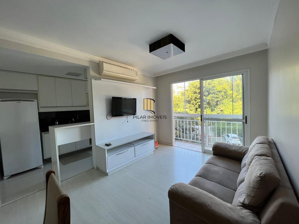 Apartamento | Bairro Cristal | 3 dormitórios | Suíte |  Semi mobiliado |  1 vaga escriturada