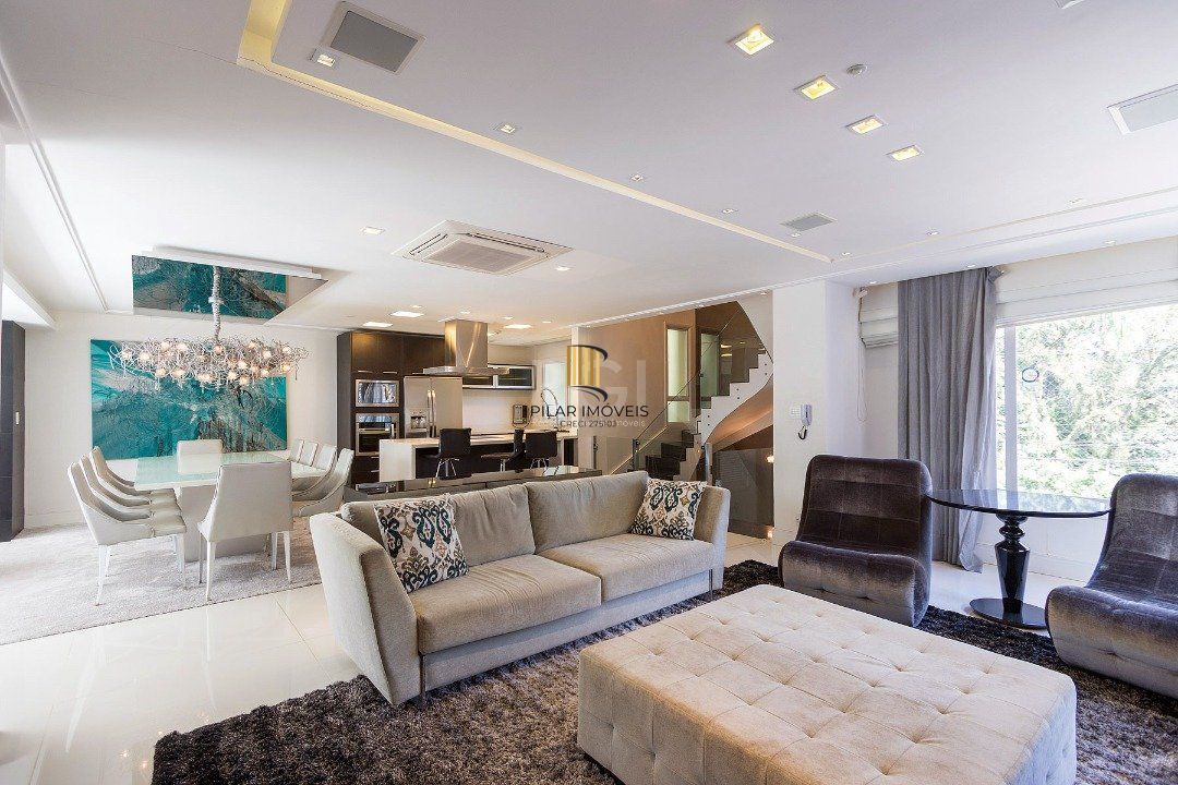 Casa Condominio para Venda - 380m², 3 dormitórios, sendo 3 suites, 4 vagas - Pedra Redonda - Pilar Imóveis