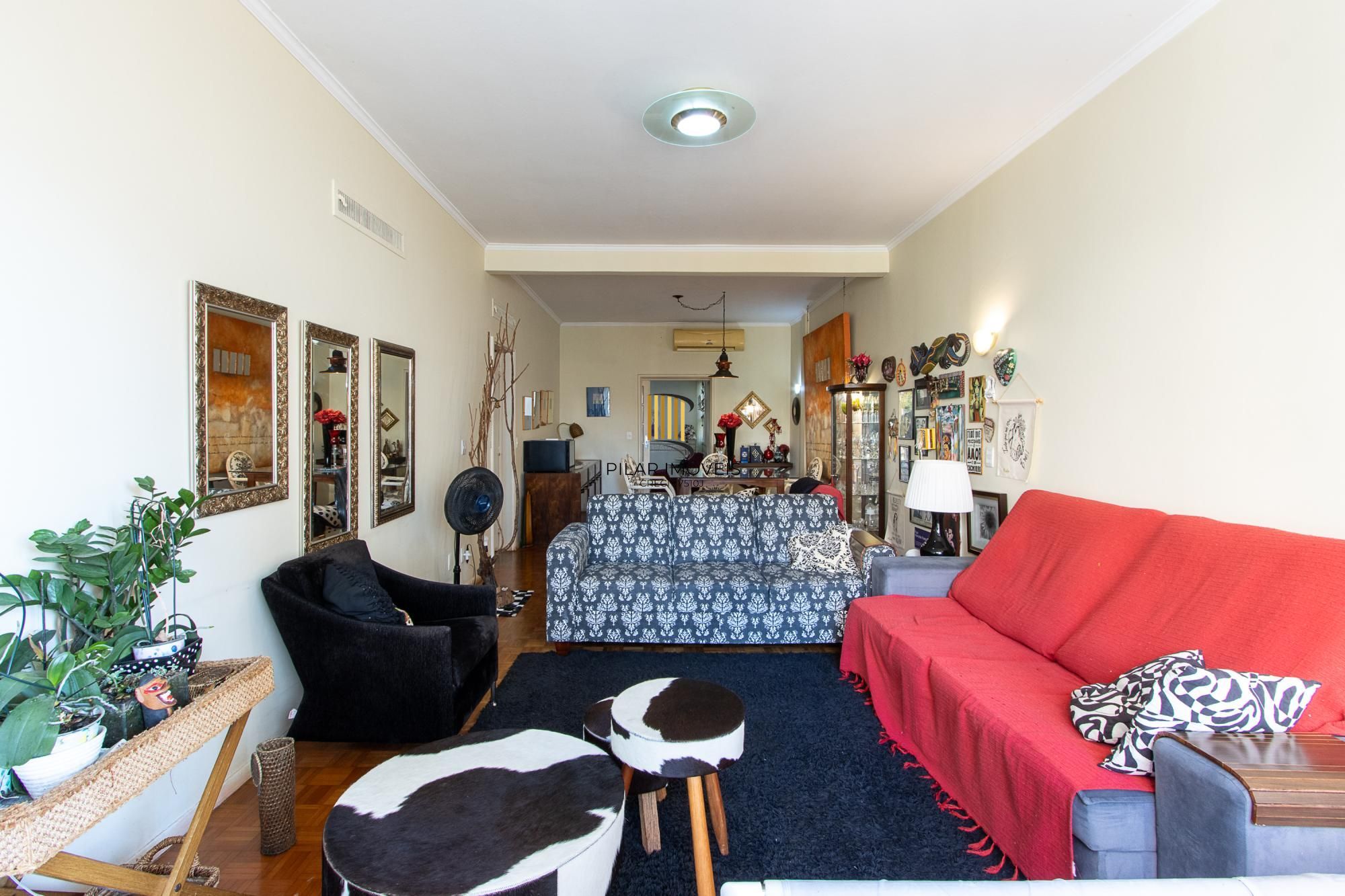 Apartamento 3 Dormitórios Ensolarado no Centro de Porto Alegre