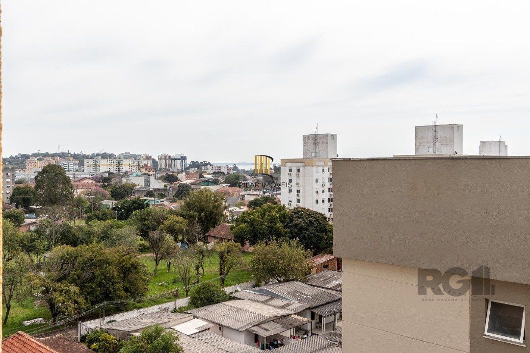 Apartamento de 50,85m2, 2 dormitórios, 1 banheiro e 1 vaga escriturada.