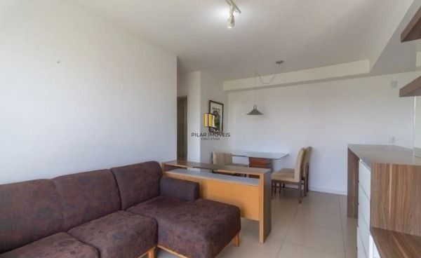 Apartamento | Bairro Cristal | 2 dormitórios | Suíte |  Semi mobiliado |  1 vaga escriturada