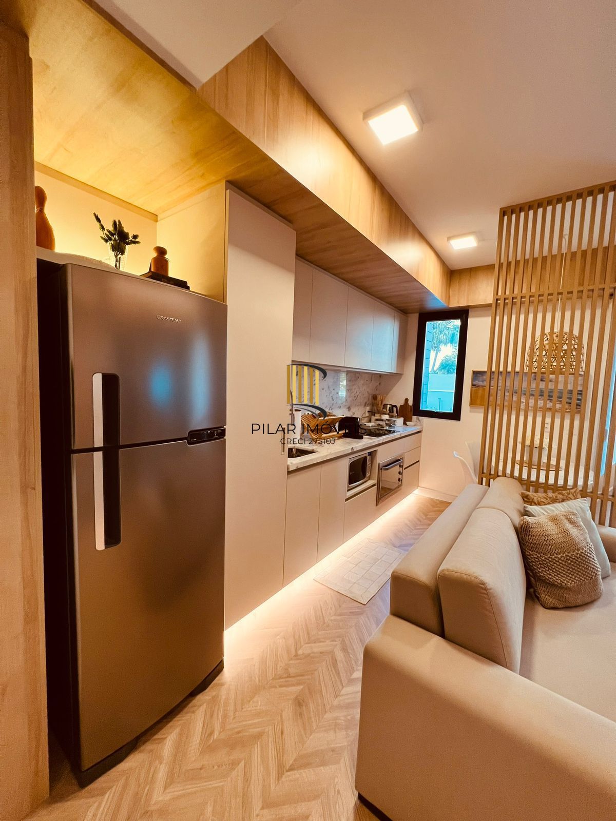 Apartamento de 1 dormitório no Anita Residence