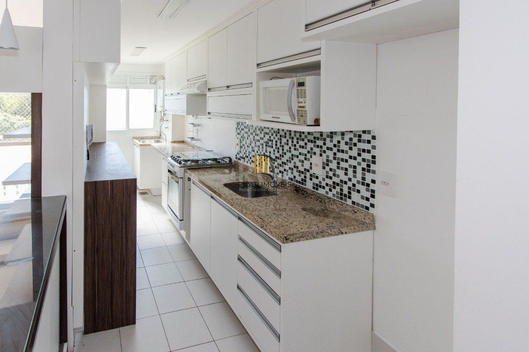 Apartamento | Bairro Cristal | 2 dormitórios | Suíte |  Semi mobiliado |  1 vaga escriturada
