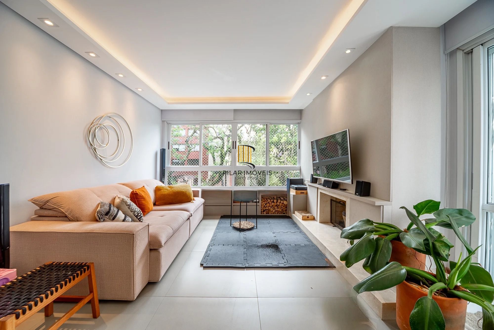 Apartamento Garden com 136m² e 3 dormitórios, 1 suíte, 2 vagas - Pilar Imóveis