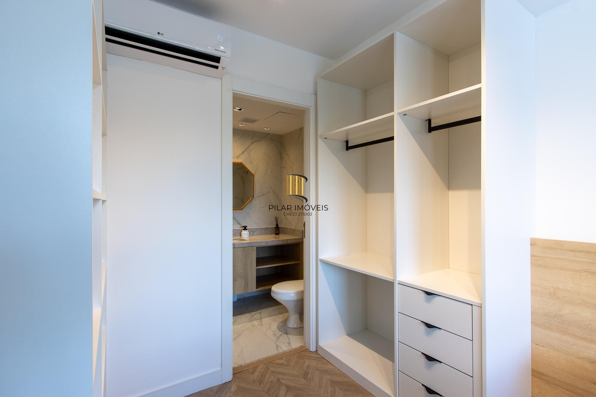 Apartamento 01 dormitório (suíte) no Bairro Petrópolis, 49m², 01 vaga e ótima localização!!!