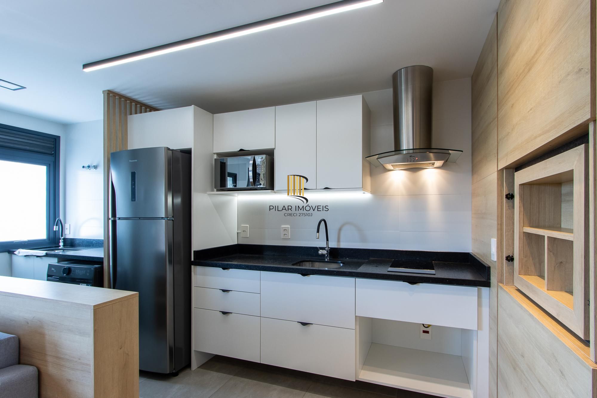 Apartamento 01 dormitório (suíte) no Bairro Petrópolis, 49m², 01 vaga e ótima localização!!!