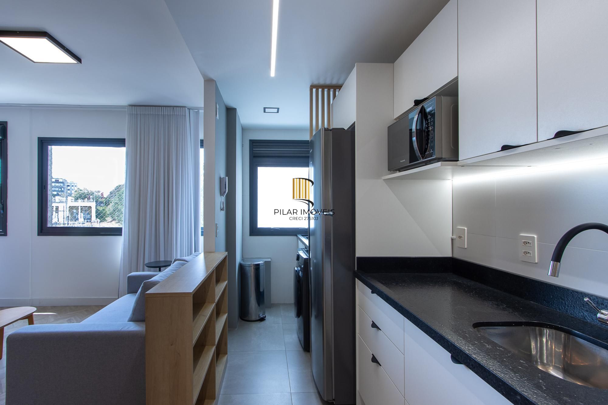 Apartamento 01 dormitório (suíte) no Bairro Petrópolis, 49m², 01 vaga e ótima localização!!!