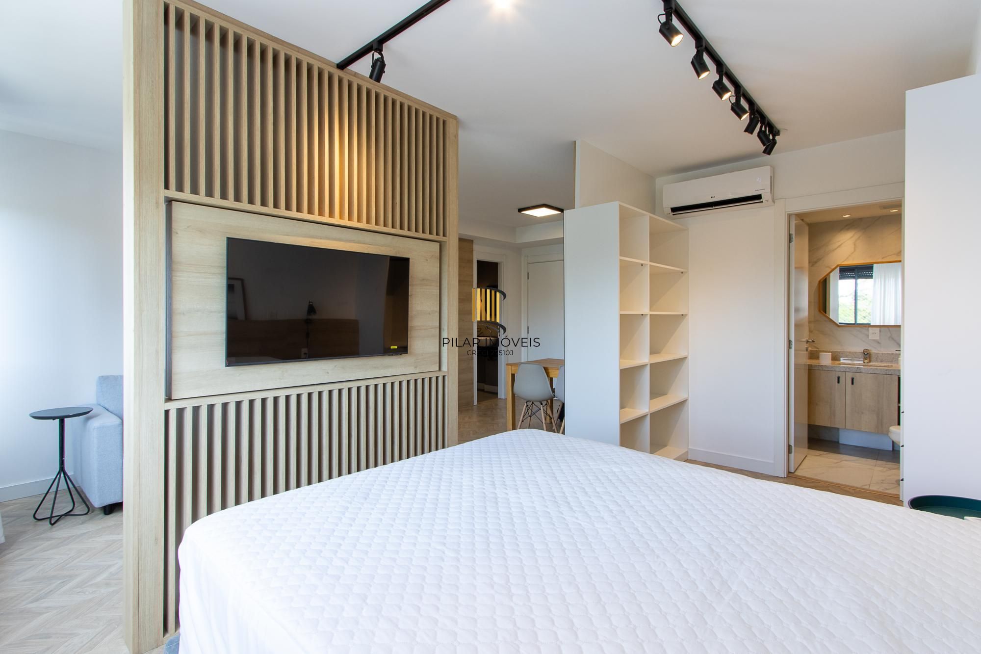 Apartamento 01 dormitório (suíte) no Bairro Petrópolis, 49m², 01 vaga e ótima localização!!!