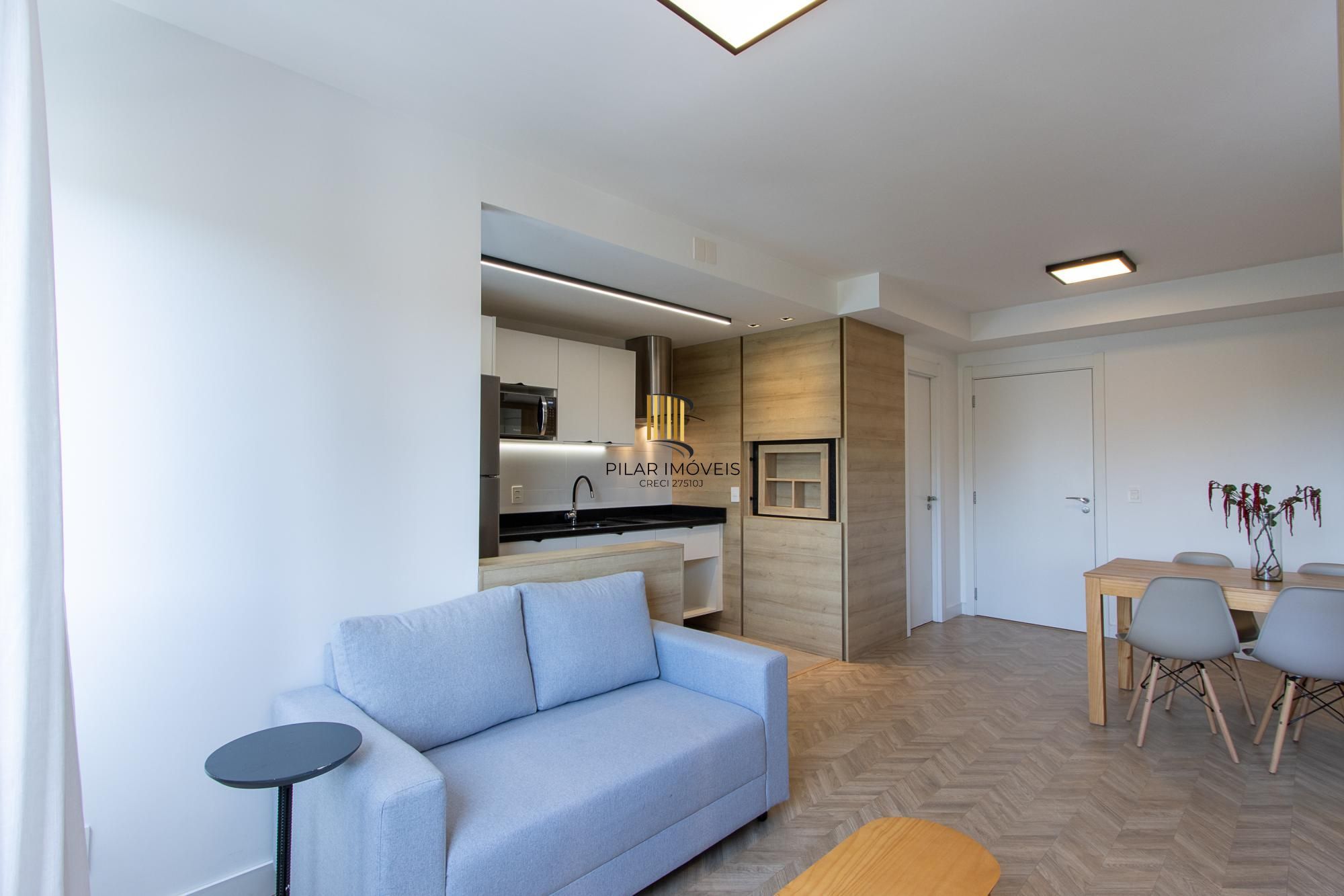 Apartamento 01 dormitório (suíte) no Bairro Petrópolis, 49m², 01 vaga e ótima localização!!!