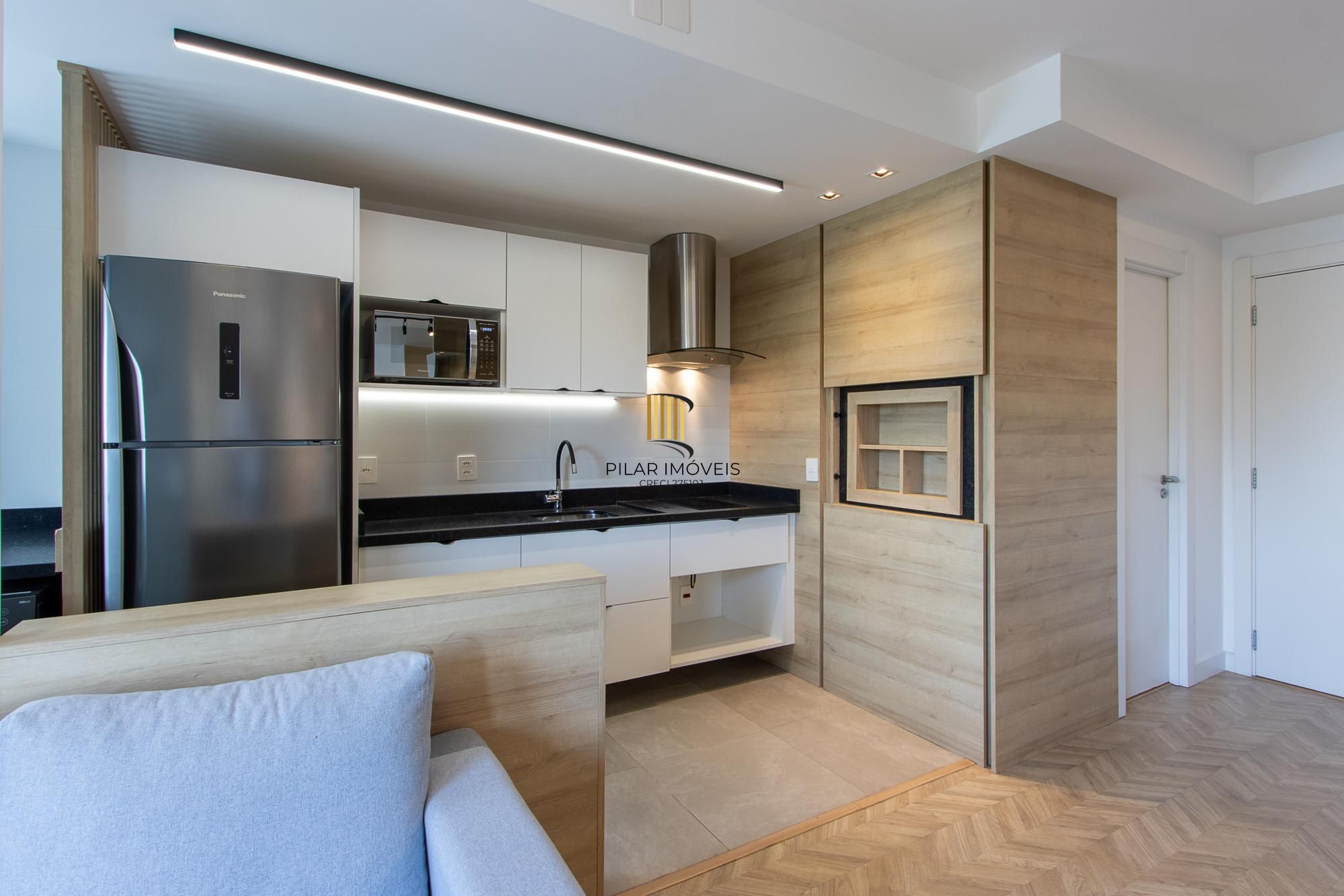 Apartamento 01 dormitório (suíte) no Bairro Petrópolis, 49m², 01 vaga e ótima localização!!!