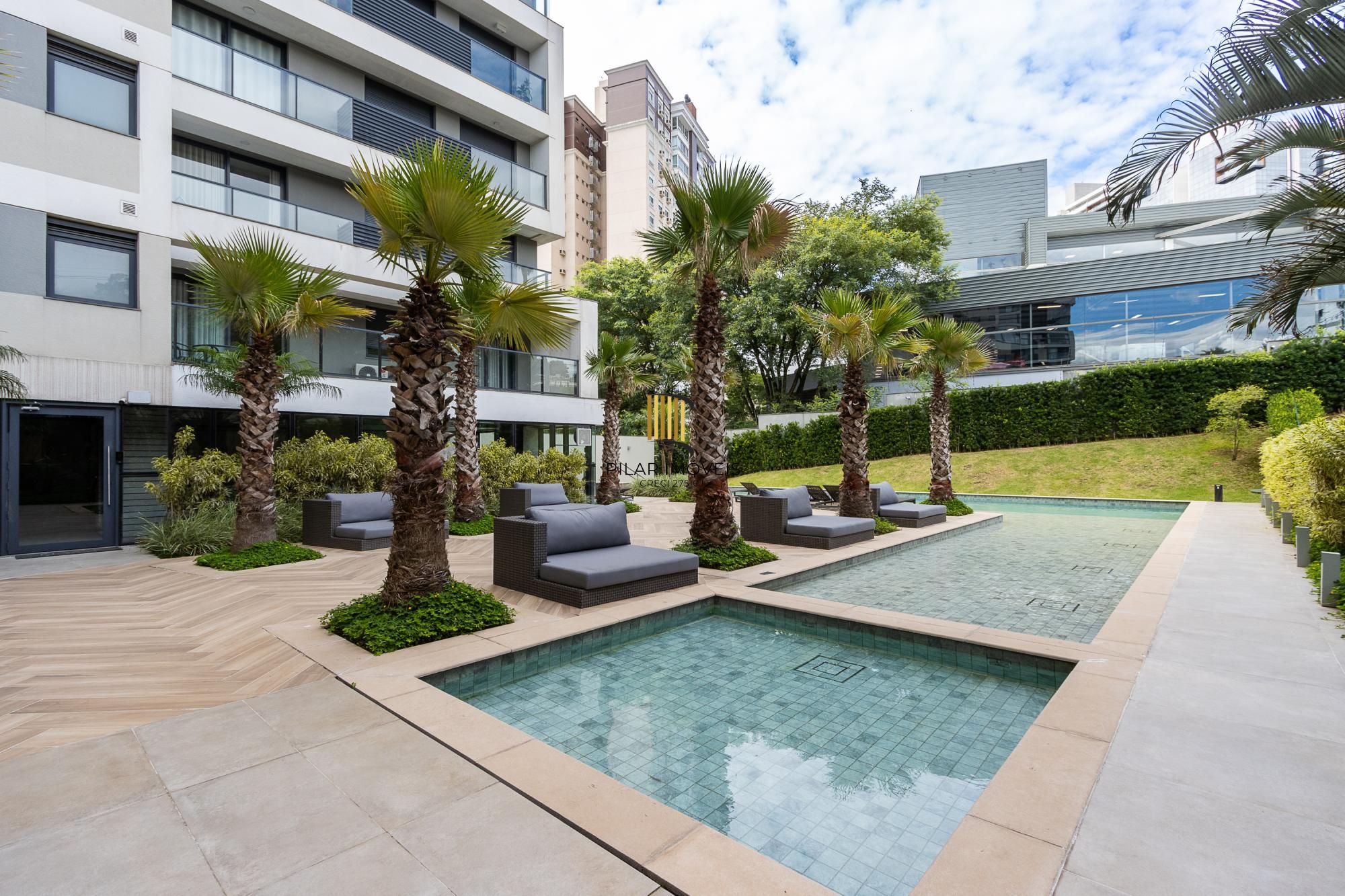 Apartamento 01 dormitório (suíte) no Bairro Petrópolis, 49m², 01 vaga e ótima localização!!!