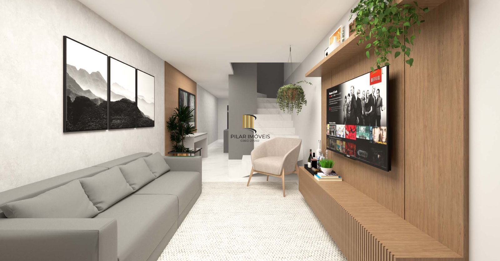 Casa para Venda - 100m², 2 dormitórios, sendo 2 suites, 1 vaga - Lagos De Nova Ipanema
