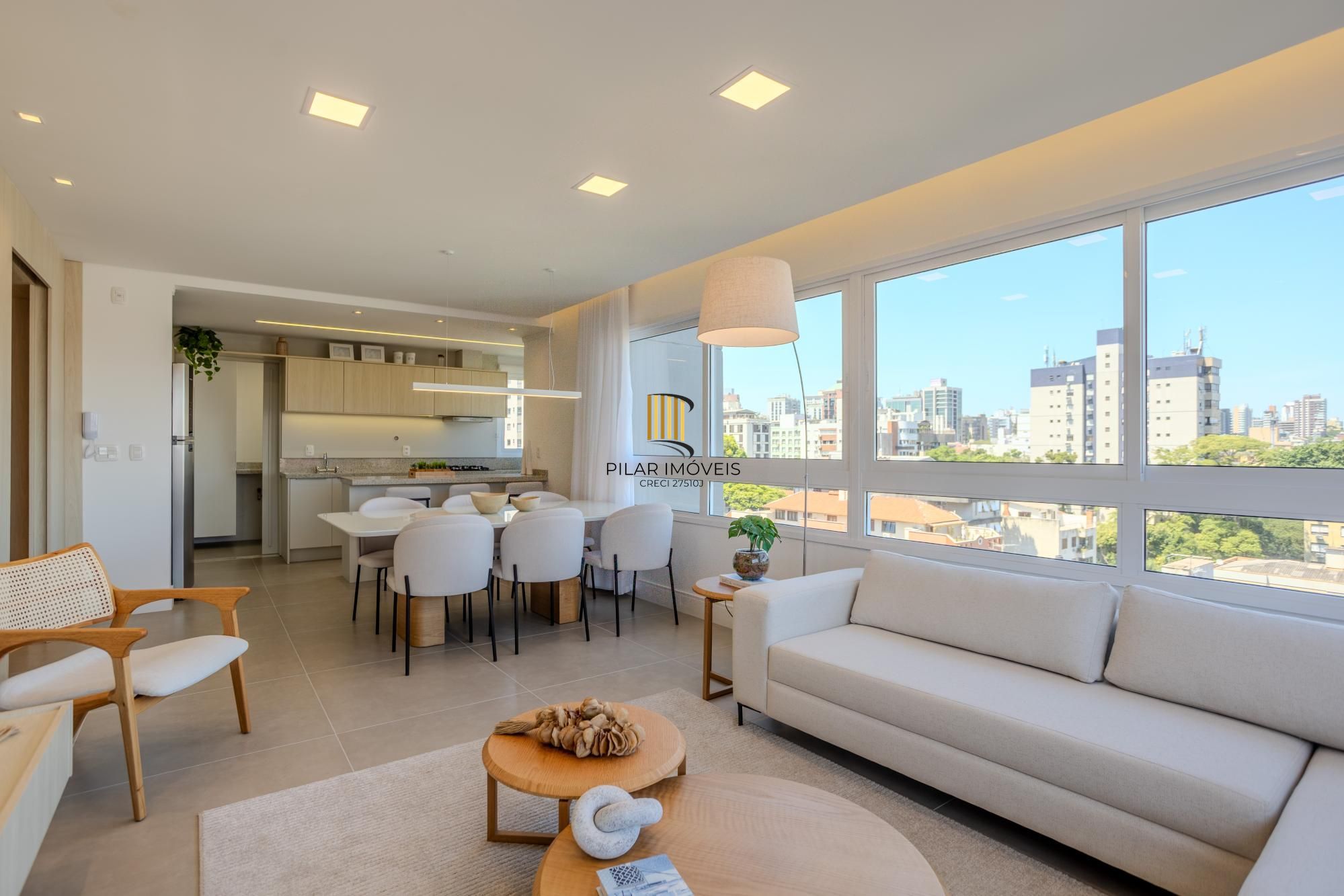 Apartamento no bairro Auxiliadora, com 03 suítes, 112m² privativos e 02 vagas de garagem!!