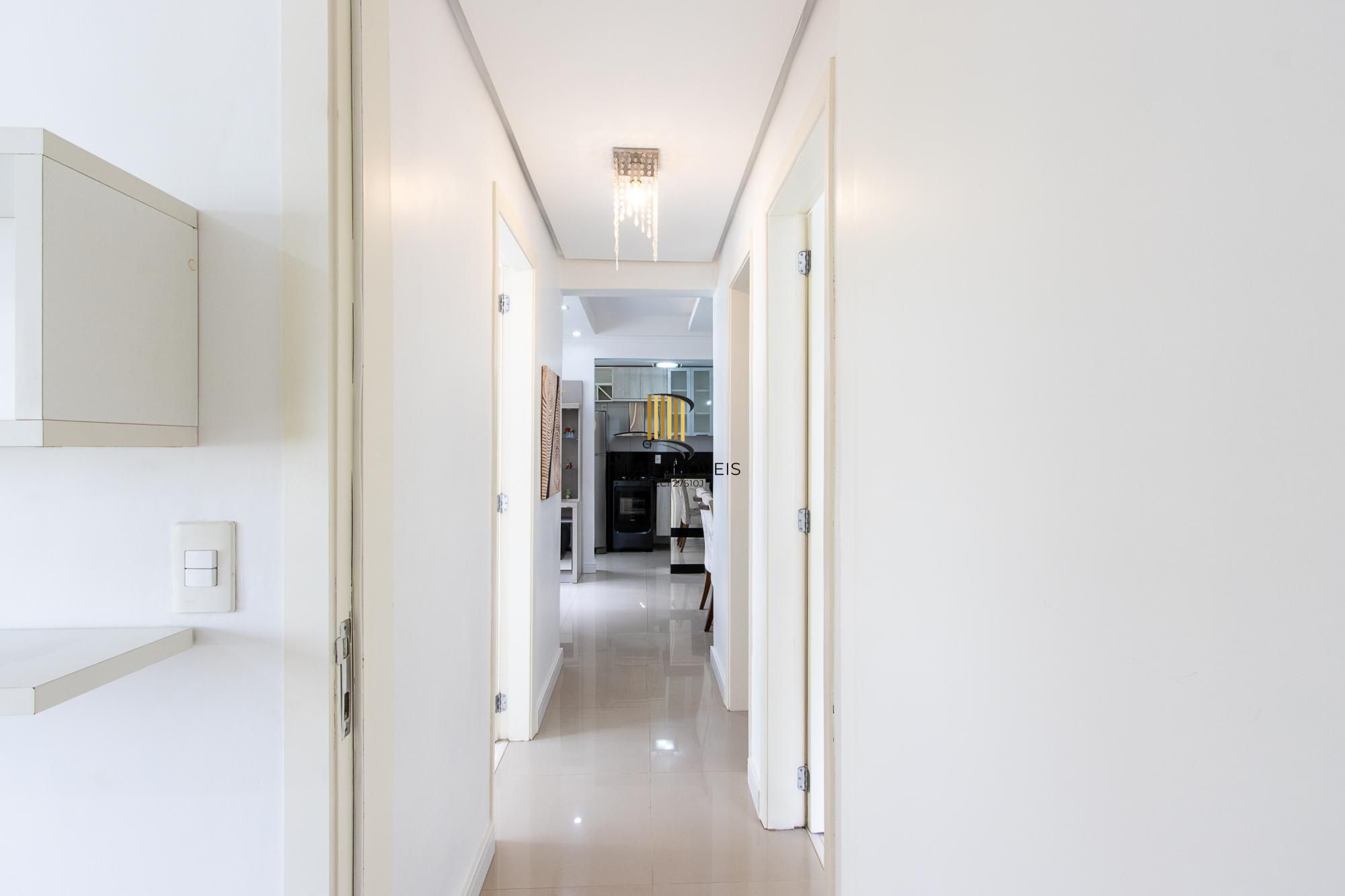 APARTAMENTO MOBILIADO PARA VENDA , 71m², 3 QUARTOS (1 SUITE),  01 VAGA ESCRITURADA - BAIRRO CAVALHADA