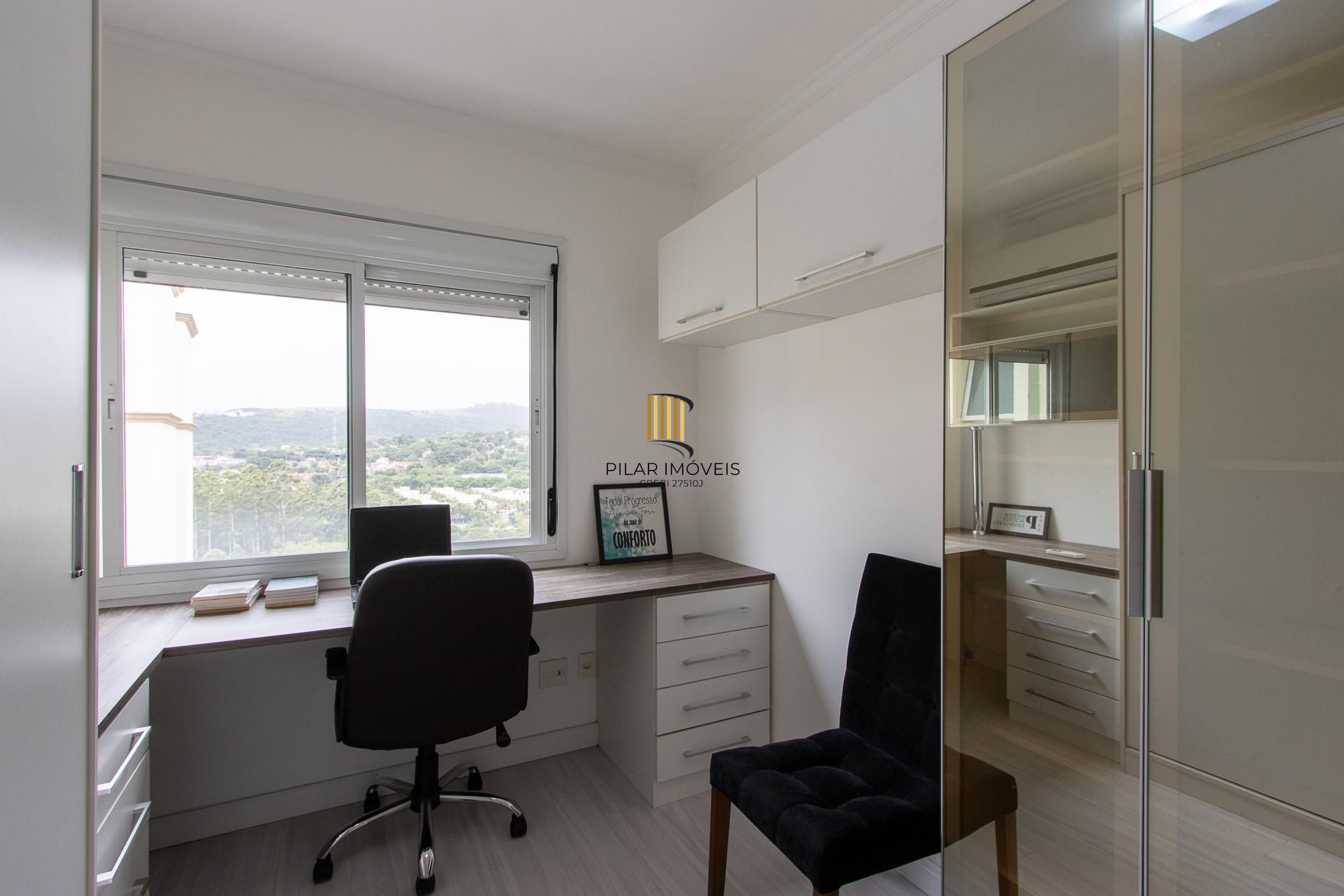 APARTAMENTO MOBILIADO PARA VENDA , 71m², 3 QUARTOS (1 SUITE),  01 VAGA ESCRITURADA - BAIRRO CAVALHADA