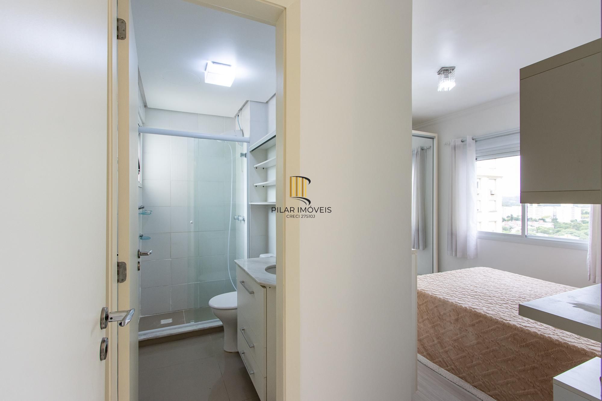 APARTAMENTO MOBILIADO PARA VENDA , 71m², 3 QUARTOS (1 SUITE),  01 VAGA ESCRITURADA - BAIRRO CAVALHADA