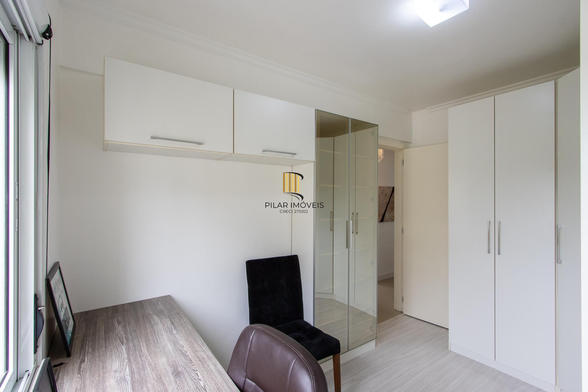 APARTAMENTO MOBILIADO PARA VENDA , 71m², 3 QUARTOS (1 SUITE),  01 VAGA ESCRITURADA - BAIRRO CAVALHADA