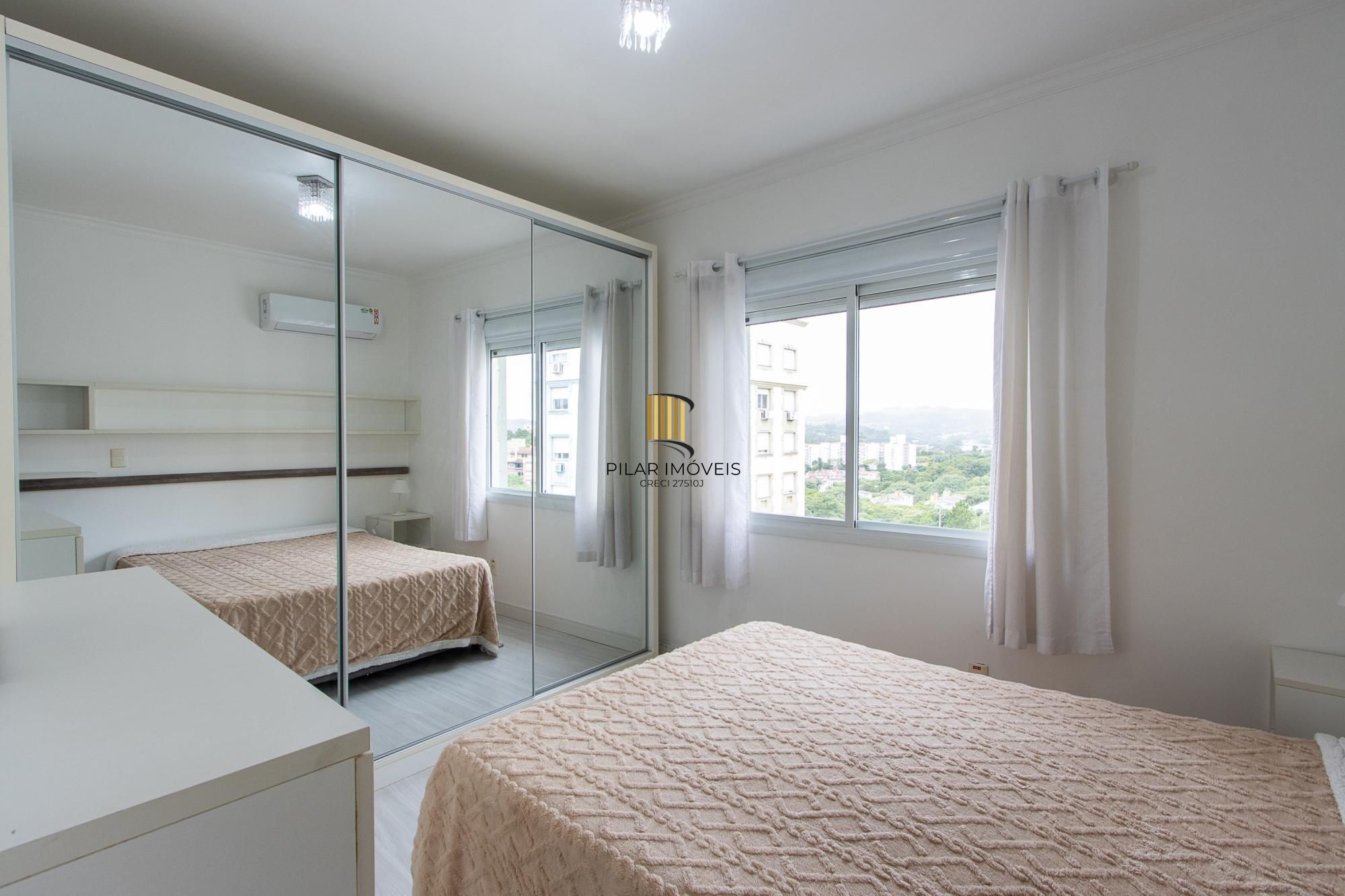 APARTAMENTO MOBILIADO PARA VENDA , 71m², 3 QUARTOS (1 SUITE),  01 VAGA ESCRITURADA - BAIRRO CAVALHADA