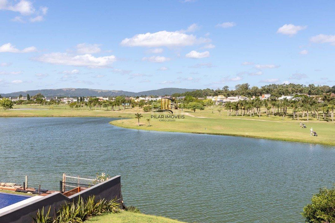 Casa condomínio | Terraville | Mobiliada | Fundo lago | 4 suites |