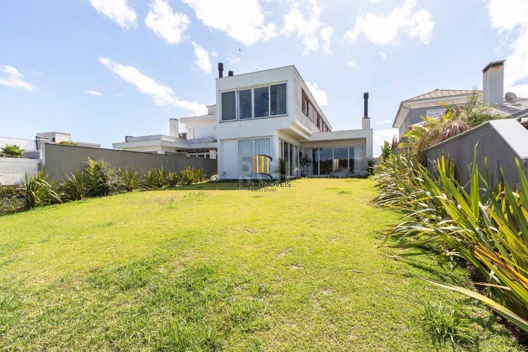 Casa condomínio | Terraville | Mobiliada | Fundo lago | 4 suites |