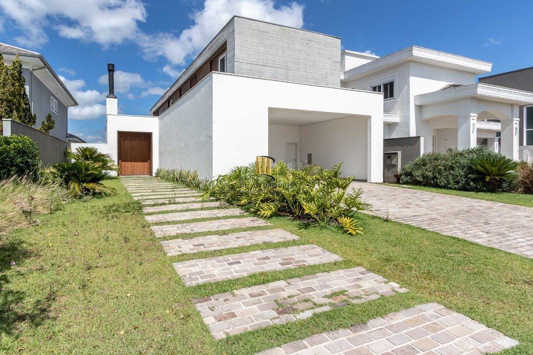 Casa condomínio | Terraville | Mobiliada | Fundo lago | 4 suites | - Pilar Imóveis