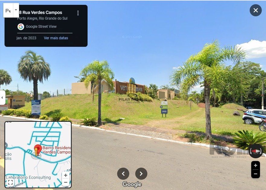 Terreno em condomínio com 385,88m² no Residencial Verdes Campos. - Pilar Imóveis