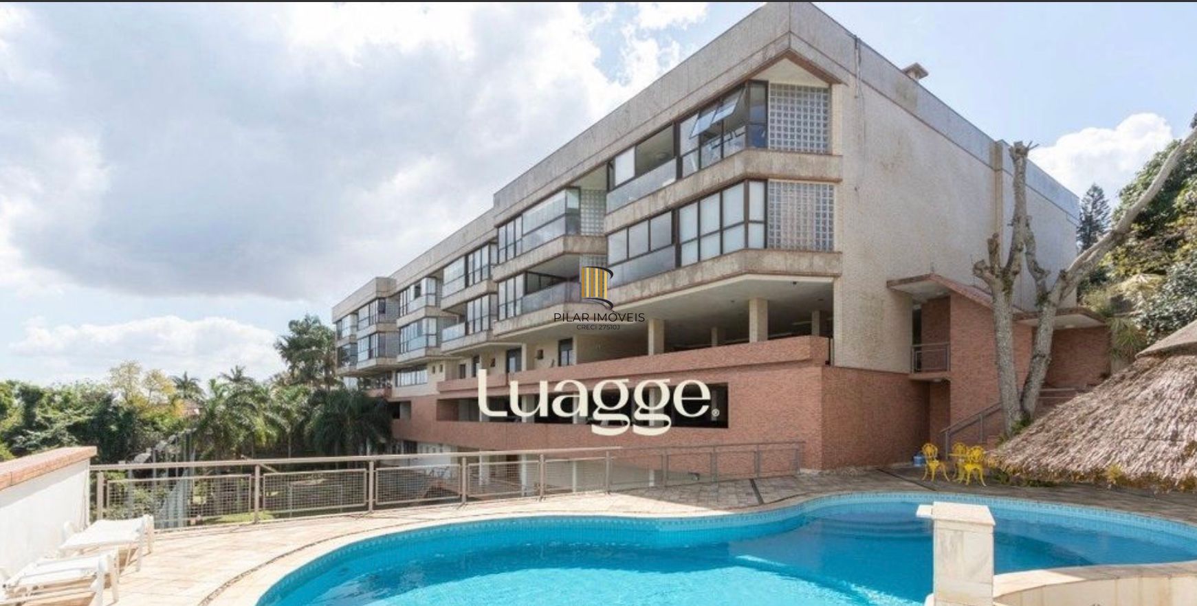 EXCELENTE APARTAMENTO COM VISTA LIVRE PARA O GUAÍBA!!