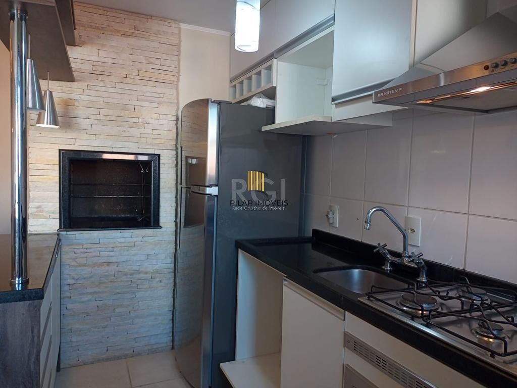 Apartamento à venda bairro Tristeza, 2 quartos, 1 suite, lavabo, churrasqueira, infra, 2 vagas individuais