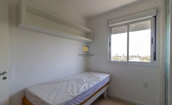 Apartamento | Bairro Cristal | 2 dormitórios | Suíte |  Semi mobiliado |  1 vaga escriturada
