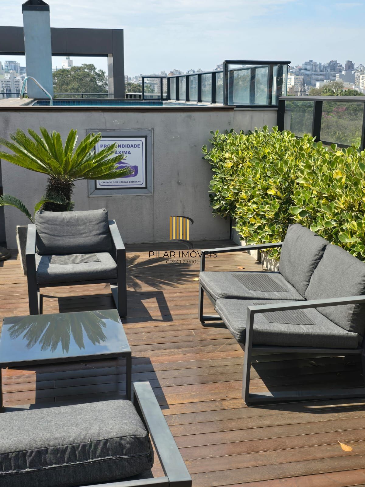 Studio mobiliado, com 30m² privativos, 1 vaga - Cidade Baixa