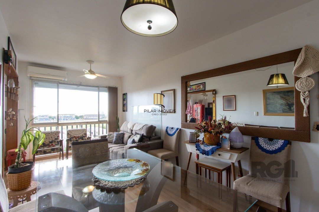 Apartamento 3 quartos, 2 banheiros, 1 vaga, condomínio com infra - Bairro Cristal