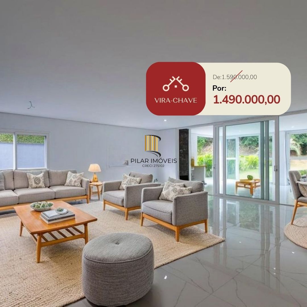 Casa em condomínio no Terra Ville  .Esta casa de alto padrão, dispõe de 4 suítes - Pilar Imóveis