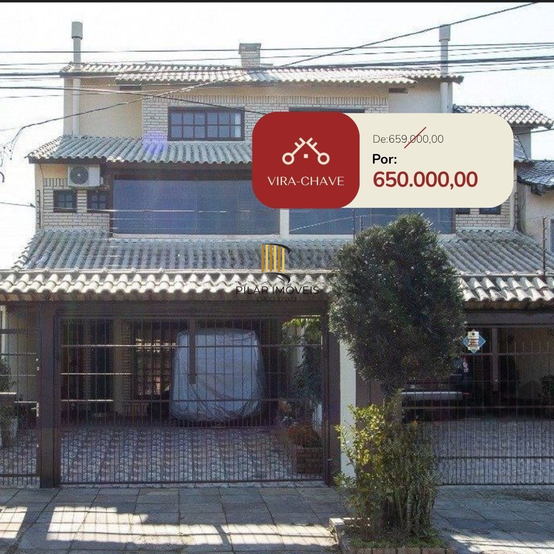 Casa  3 dorm. I suíte I Vaga 2  carros - Pilar Imóveis