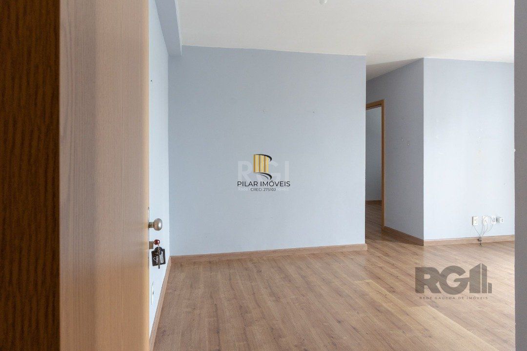 Apartamento de 50,85m2, 2 dormitórios, 1 banheiro e 1 vaga escriturada.