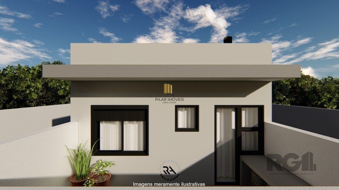 Casa 3 dormitórios no bairro Hípica